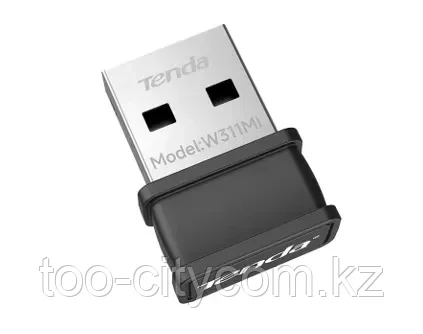 Адаптер USB Tenda W311MI AX300 Dual-band Wi-Fi 6 Черный, фото 1