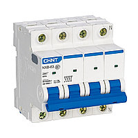Автоматический выключатель CHINT NXB-63 4P 6A C 6kA