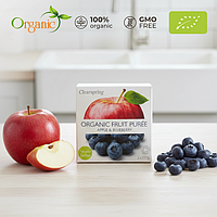 Пюре яблоко/черника Clearspring 200г