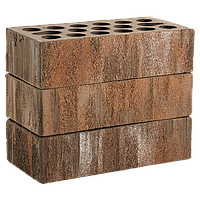 Кирпич лицевой керамический  пустотелый Петровский