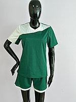 Детская волейбольная форма Комплект зеленый 170
