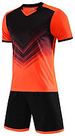 Детская футбольная форма Комплект KGS Group & Co черный, оранжевый 152-158