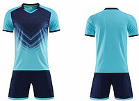Детская футбольная форма Комплект бирюзовый 152