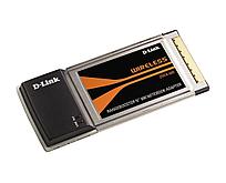 Адаптер беспроводной D-Link DWA-645 Cardbus 802.11n, до 300Mbit/s