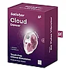 Стимулятор клитора с вибрацией и воздушной стимуляцией Satisfyer Cloud Dancer, красно-белый, фото 2