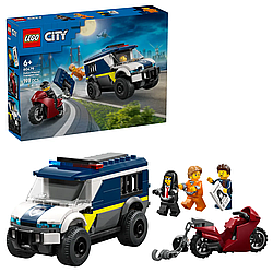 Lego City 60479 Фургон для перевозки преступников (синий, красный)