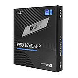 Материнская плата MSI PRO B760M-P LGA1700 mATX (PRO B760M-P), фото 2