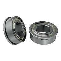1611 Series Flanged Ball Bearing (8mm REX ID x 14mm OD, 5mm Thickness) - 2 Pack