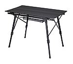 Стол алюминиевый в чехле 90*50см с телескопическими ножками, фото 3