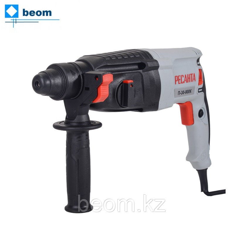 Перфоратор Ресанта П-30-900К ( 900 Вт | 4,3 Дж | 1100 об/мин | 5200 уд/мин | SDS-Plus | вес 2.7 кг | кейс ), фото 1