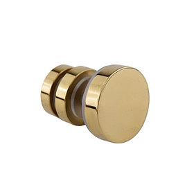 Крепление трека к стеклу | FGD-187 SUS304/TP | Золото