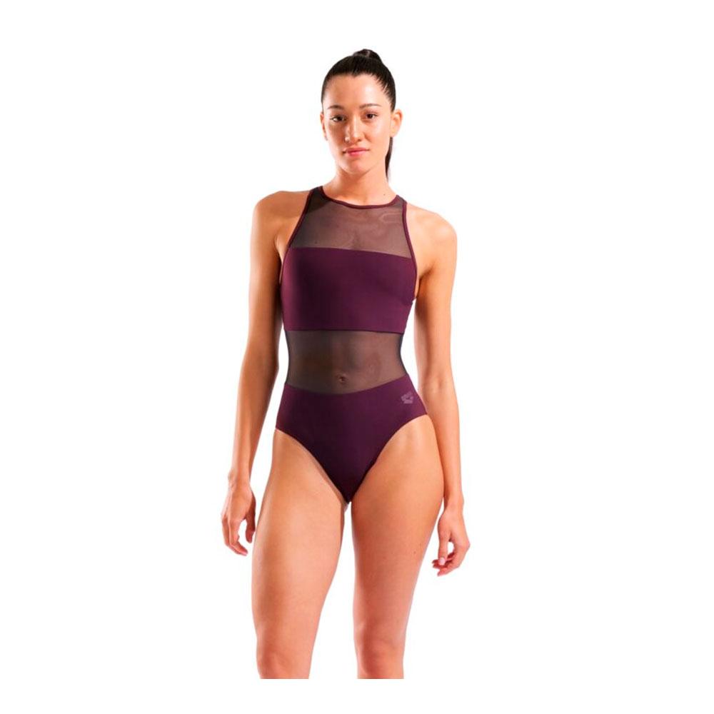 Купальник Arena Panels Vent bordeaux, фото 1