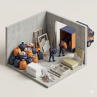 Мусор после ремонта