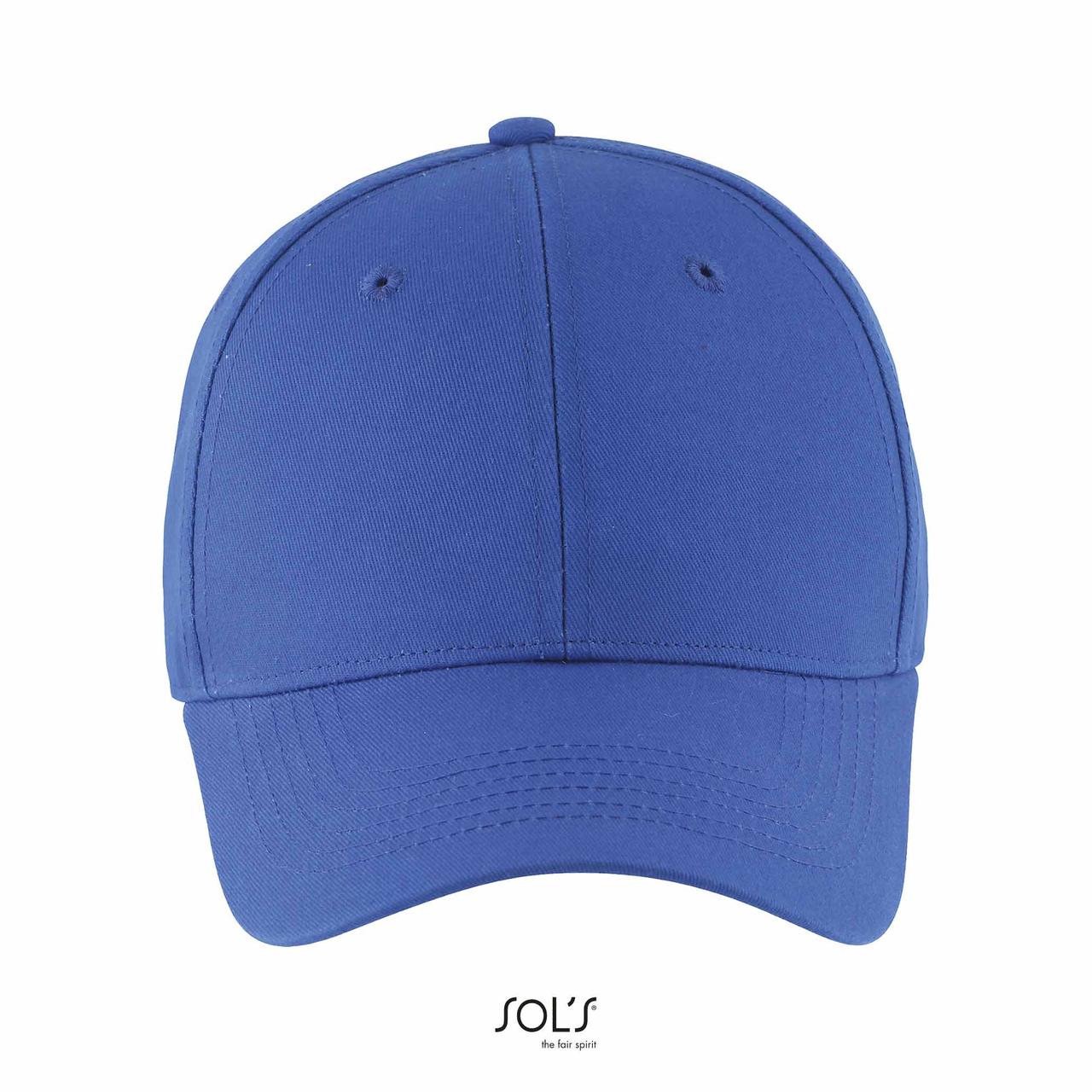 Sols Бейсболка BLAZE, 6 клиньев, фото 1