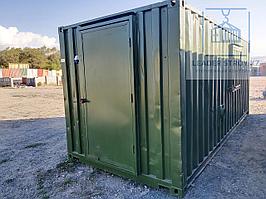 Модульное здание для охотников на базе 20 фут. контейнера.