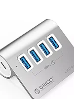 USB Хаб ORICO M3U4-G2-05-SV-BP USB C to USB 3.2 gen2 * 4