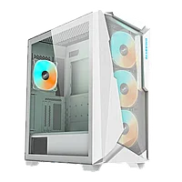 Case ATX midi tower Gigabyte, C301GW GLASS V2, (без БП), white