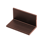 Уголок декоративный из ДПК SinoDeck Angolo Panno 57х57х2900мм, Красное дерево, фото 3