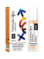 Formula Sexy Collection Africa U103 Парфюмерное масло женское с феромонами, 8 мл (по мотивам Bal d’Afrique (Byredo)