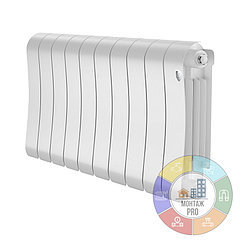 Радиатор биметаллический Royal Thermo Infinity 300 Bianco Traffico 10 секций
