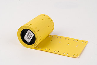 Картридж ленточный Supvan MP59001E для MP50M Pro, кабельная бирка 59*10мм, 260шт/рулон, желтый