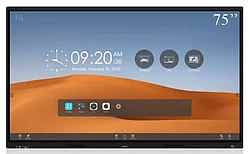 SMART 75" 4K 20pt Android 14 AI 13MP интерактивті бақылау тақтасы (IK75R14WC)