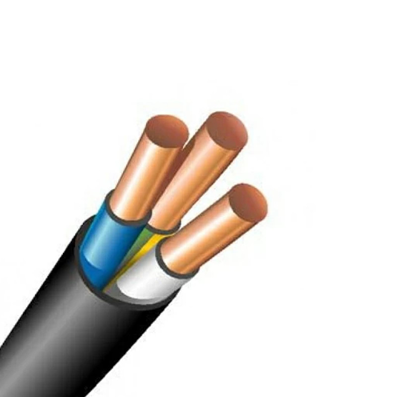 Кабель ВВГнг (А) 3 х 4  0,66 кВ ГОСТ EKT