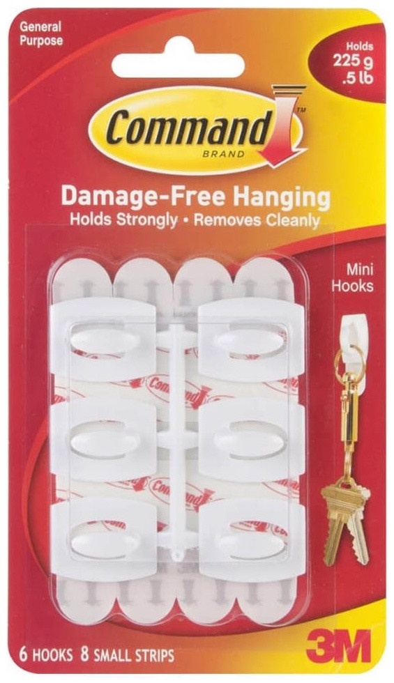 Command набор крючков 17006 6 шт, пластик, фото 1