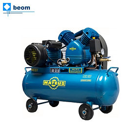 Компрессор Mateus MS03302 (YV-0.08), (1.1 / 1.5 кВт/л.с | 80 л/мин | Бак 40 л | 8 бар | 220в | Вес: 66 кг )