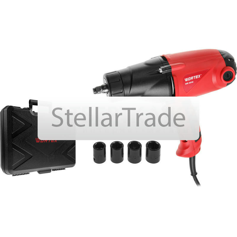 Гайковерт электрический WORTEX WR 4510 в чем. 450 Н*м, 1010 Вт, 3800 уд/мин 1325582
