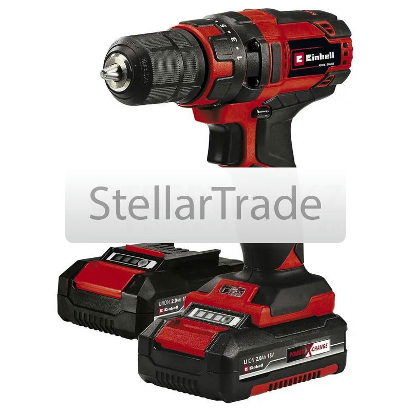 Шуруповерт Einhell TC-CD 18/35 Li +39 2x2.0Ah 4513957