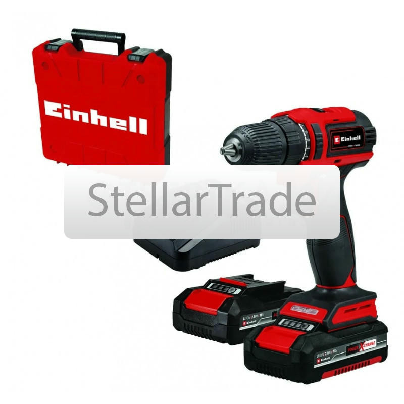 Аккумуляторный шуруповерт Einhell TE-CD 18/40 Li BL 2x2,0Ah 4513995