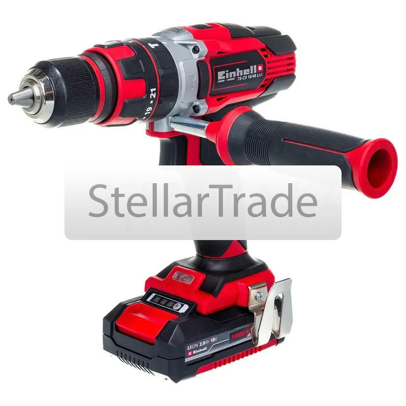 Ударный шуруповерт Einhell TE-CD 18/48 Li-i 2x2.0Ah 4513935