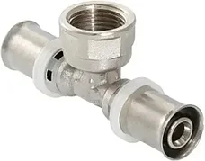 Пресс тройник латунь ВР Дн 16*1/2" (15/120)