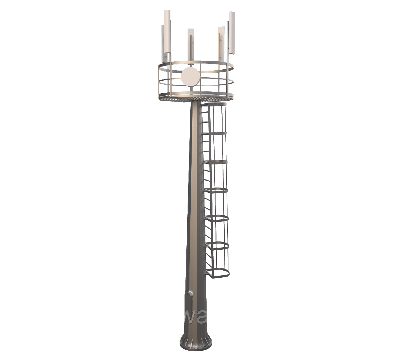 Мачта радиорелейных линий связи РРЛ 35, фото 1