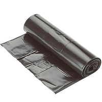 Мешки ПВД 70*110*30мкм, черные, в пластах (20шт), 240л