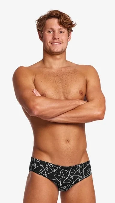 Плавки-брифы Funky Trunks Texta Mess, фото 1