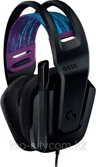 Наушники-гарнитура игровая Logitech G335 черный, фото 1