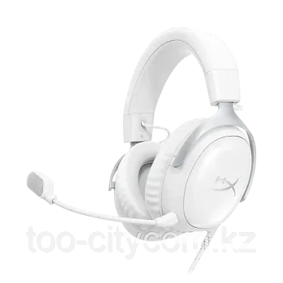 HyperX BS7C1AA Cloud III ойын құлаққап-гарнитурасы ақ, фото 1