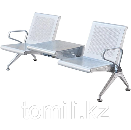 Скамья СТ-2 W9801K-2320 (с 1м столиком, без обивки), фото 1