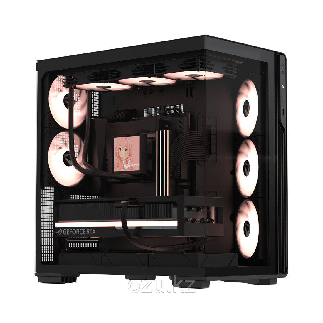 Компьютерный корпус Formula V Crystal Z7 PA Black без Б/П, фото 1