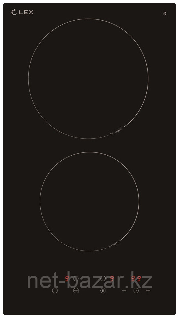 LEX EVH 3020B BL  панель стеклокерамическая электрическая, фото 1