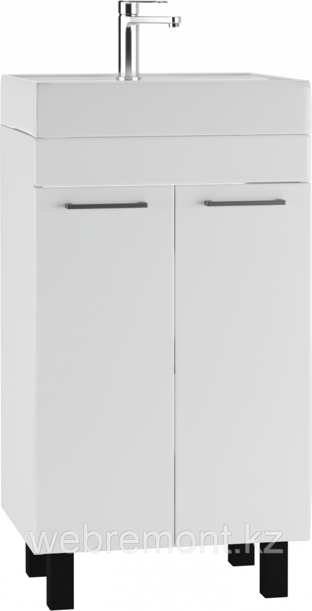 Тумба с умывальником "Енисей 50" Контраст без ящика  АЙСБЕРГ