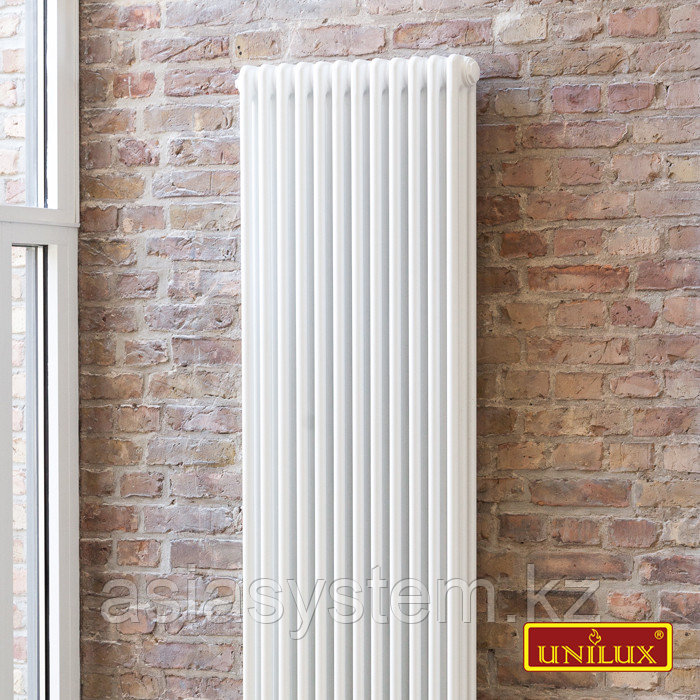 Стальной радиатор UNILUX 3х-трубчатый Высота 1300 мм, фото 1