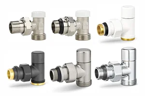 Запорные под Евроконус радиаторные клапаны