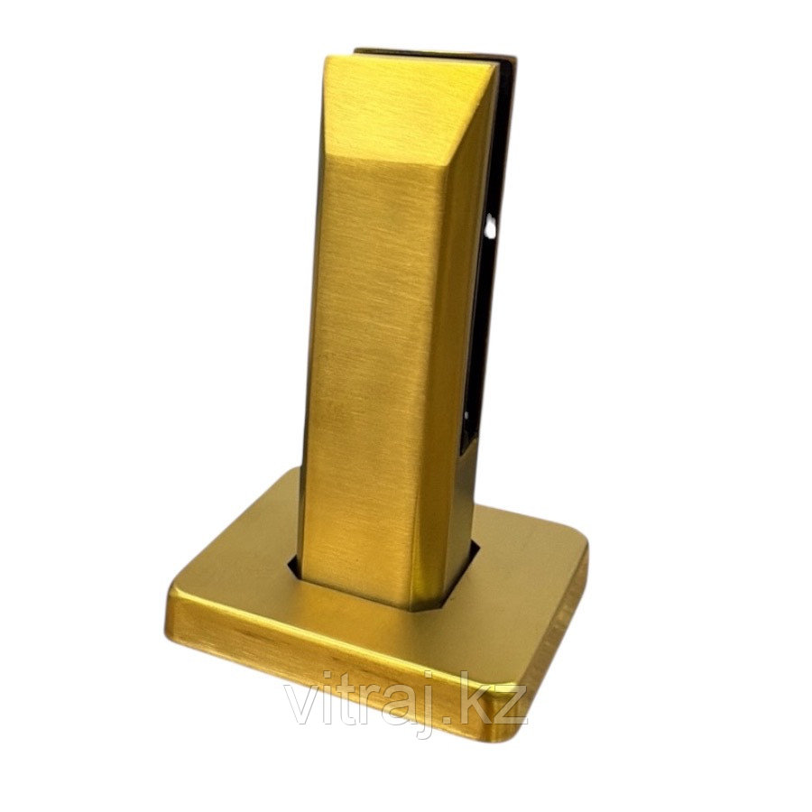 Стойка для напольного ограждения | FGD-361.1 GB | 160мм. | Матовое золото, фото 1