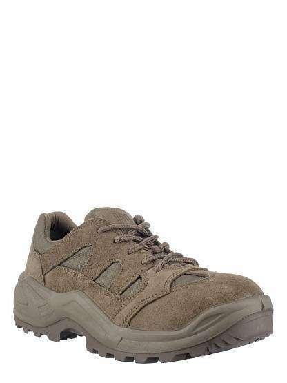 Полуботинки (кроссовки) нат.кожа/текстиль, цвет: хаки