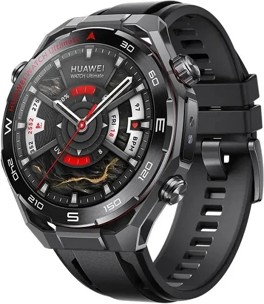 Huawei Watch Ultimate 2 MCH-AL00 Black Fluoroelastomer Strap, фото 1