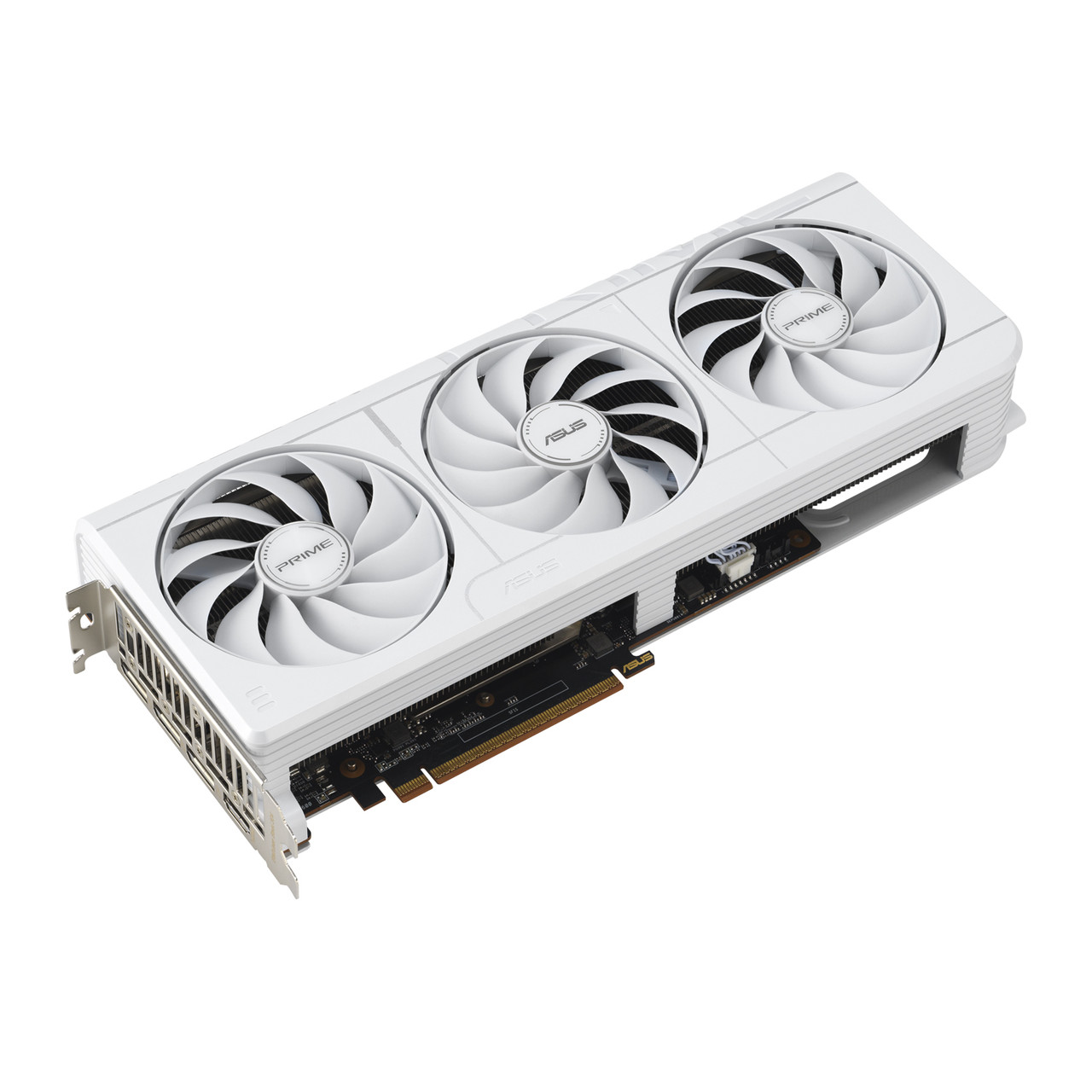 Видеокарта ASUS Radeon RX 9070 XT White 16GB GDDR6 PRIME (PRIME-RX9070XT-O16G-WHITE), фото 1