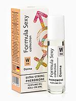 Formula Sexy Collection Donna W114 Парфюмерное масло женское с феромонами, 8 мл (по мотивам Donna Trussardi (Trussardi)